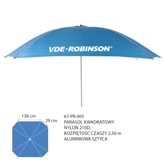 PARASOL WĘDKARSKI VDE-ROBINSON 2.5m