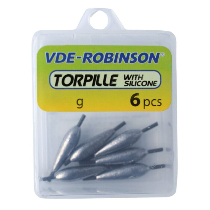 OLIWKI WYCZYNOWE Z SYLIKONEM VDE-ROBINSON 1g 6 szt.