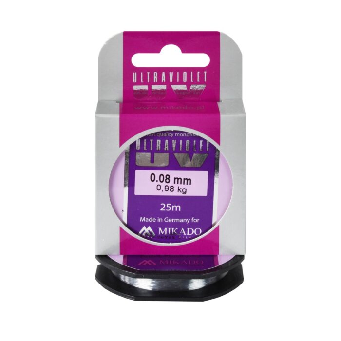 ŻYŁKA MIKADO ULTRAVIOLET 0,08mm 25m